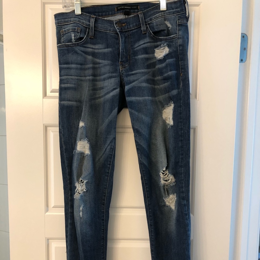 Dark wash jeans